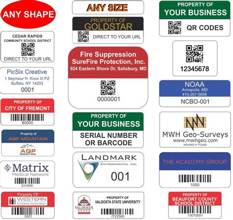 3m qr code labels|Asset Label .